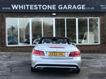 MERCEDES-BENZ E-CLASS 2.1 E220 BlueTEC AMG Line Cabriolet 2dr Diesel G-Tronic+ Euro 6 