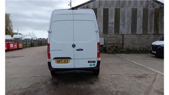 MERCEDES-BENZ eSprinter White 55kWh Progressive electric panel van, 23,300 miles, Automa