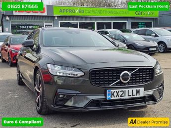 VOLVO V90 Grey 2.0 B4 MHEV R-Design, 80,900 miles, ULEZ compliant, Automat