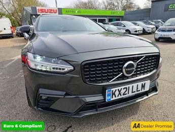 VOLVO V90 Grey 2.0 B4 MHEV R-Design, 80,900 miles, ULEZ compliant, Automat