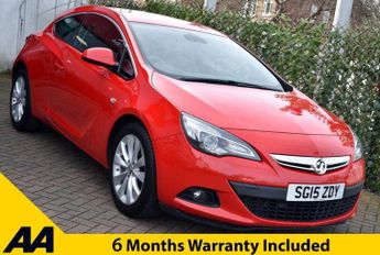 Vauxhall GTC 1.4i TURBO SRi COUPE 6-SPEED 138 BHP (EURO 6)
