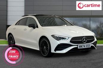 Mercedes CLA 1.3 CLA250e 15.6kWh AMG Line (Premium Plus) Coupe 4dr Petrol Plu
