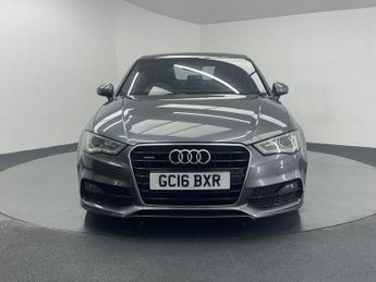 AUDI A3 2.0 TDI S line Saloon 4dr Diesel S Tronic quattro Euro 6 (s/s) (