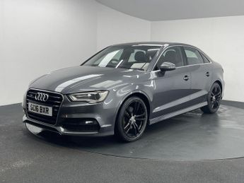 AUDI A3 2.0 TDI S line Saloon 4dr Diesel S Tronic quattro Euro 6 (s/s) (