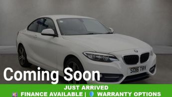 BMW 218 2.0 218d Sport Coupe 2dr Diesel Manual Euro 6 (s/s) (150 ps)