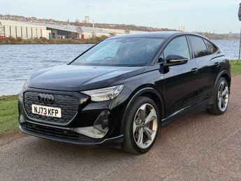 AUDI Q4 E-TRON 50 Black Edition Sportback 5dr Electric Auto quattro 82kWh (299 