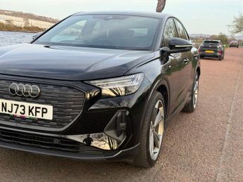 AUDI Q4 E-TRON 50 Black Edition Sportback 5dr Electric Auto quattro 82kWh (299 