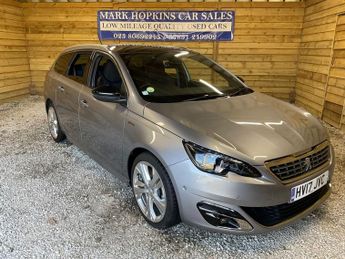 PEUGEOT 308 SW 1.6 BlueHDi GT Line Estate 5dr Diesel EAT Euro 6 (s/s) (120 ps)