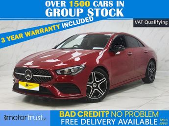 Mercedes CLA 1.3 CLA180 AMG Line (Premium) Coupe 4dr Petrol 7G-DCT Euro 6 (s/