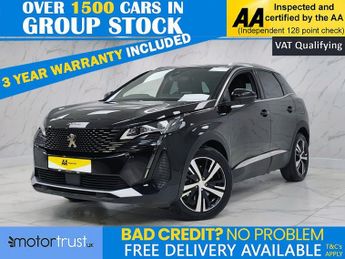 PEUGEOT 3008 1.6 13.2kWh GT SUV 5dr Petrol Plug-in Hybrid e-EAT Euro 6 (s/s) 