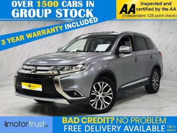 Mitsubishi Outlander 2.2 DI-D 4 SUV 5dr Diesel Manual 4WD Euro 6 (s/s) (147 ps)