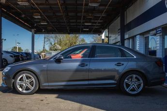 AUDI A4 2.0 TFSI S line Saloon 4dr Petrol S Tronic Euro 6 (s/s) (190 ps)