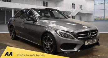 Mercedes C Class 2.1 C250d AMG Line Saloon 4dr Diesel G-Tronic+ 4MATIC Euro 6 (s/