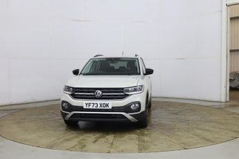 VOLKSWAGEN T-CROSS 1.0 TSI Black Edition SUV 5dr Petrol DSG Euro 6 (s/s) (110 ps) F