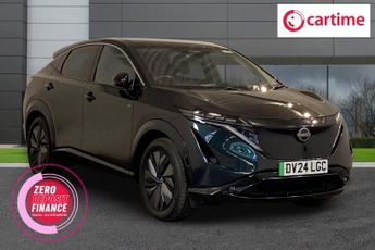 Nissan Ariya 63kWh Advance SUV 5dr Electric Auto 7.4kW Charger (217 ps) Front