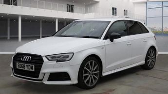 AUDI A3 1.5 TFSI CoD 35 Black Edition Sportback 5dr Petrol S Tronic Euro
