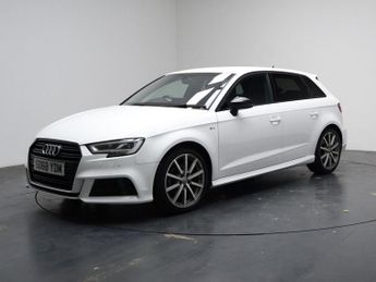 AUDI A3 1.5 TFSI CoD 35 Black Edition Sportback 5dr Petrol S Tronic Euro