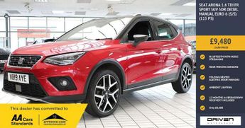 SEAT Arona 1.6 TDI FR Sport SUV 5dr Diesel Manual Euro 6 (s/s) (115 ps)