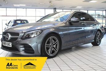 MERCEDES-BENZ C-CLASS 2.0 C220d AMG Line (Premium) Saloon 4dr Diesel G-Tronic+ Euro 6 