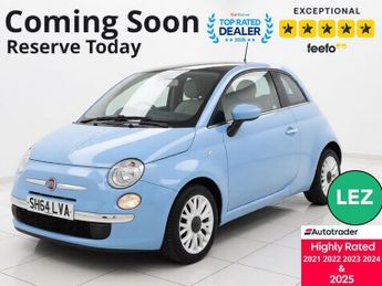 Fiat 500 1.2 Lounge Hatchback 3dr Petrol Manual Euro 6 (s/s) (69 bhp)