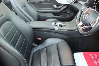 MERCEDES-BENZ C-CLASS 2.1 C220d AMG Line (Premium Plus) Cabriolet 2dr Diesel G-Tronic+