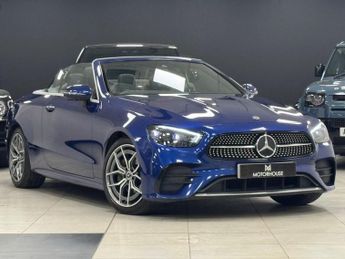 Mercedes E Class 2.0 E220d AMG Line (Premium) Cabriolet 2dr Diesel G-Tronic+ Euro