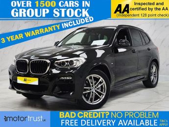 BMW X3 2.0 20d M Sport SUV 5dr Diesel Auto xDrive Euro 6 (s/s) (190 ps)