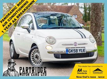 Fiat 500 1.2 Lounge Hatchback 3dr Petrol Manual Euro 4 (69 bhp)