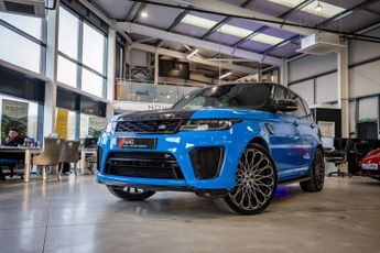 LAND ROVER RANGE ROVER SPORT 5.0 P575 V8 SVR SUV 5dr Petrol Auto 4WD Euro 6 (s/s) (575 ps)