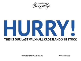 VAUXHALL CROSSLAND X 1.6 Turbo D ecoTEC SE Nav SUV 5dr Diesel Manual Euro 6 (s/s) (99