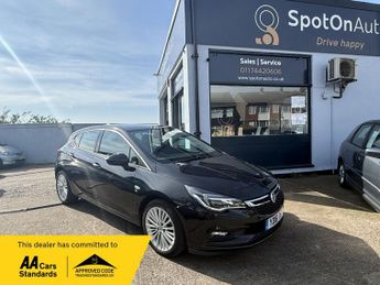 Vauxhall Astra 1.4i Turbo Elite Nav Hatchback 5dr Petrol Manual Euro 6 (150 ps)