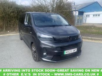 Peugeot Traveller 75kWh Allure Long MPV 5dr Electric Auto LWB (8 Seat, 11kW Charge