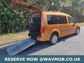 Volkswagen Caddy 5 Seat Auto Wheelchair Accessible Disabled Access Vehicle WAV