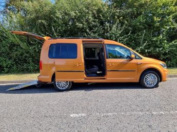 VOLKSWAGEN CADDY MAXI LIFE 5 Seat Auto Wheelchair Accessible Disabled Access Vehicle WAV