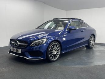 MERCEDES-BENZ C-CLASS 2.0 C200 AMG Line (Premium) Coupe 2dr Petrol 7G-Tronic+ Euro 6 (