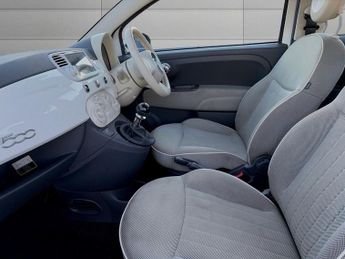 FIAT 500 1.2 Lounge Hatchback 3dr Petrol Manual Euro 4 (69 bhp)