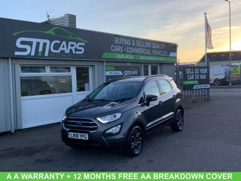 Ford EcoSport 1.0T EcoBoost Zetec SUV 5dr Petrol Manual Euro 6 (s/s) (125 ps)