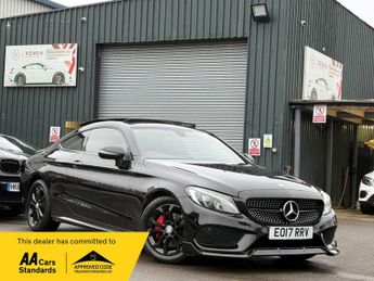 Mercedes C Class 2.1 C220d AMG Line (Premium) Coupe 2dr Diesel G-Tronic+ Euro 6 (