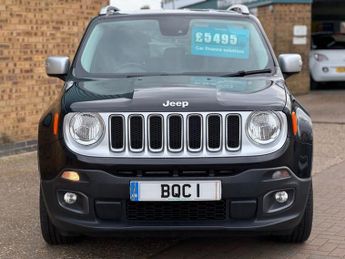 Jeep Renegade 1.4T MultiAirII Limited SUV 5dr Petrol Manual Euro 6 (s/s) (140 