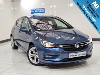 Vauxhall Astra 1.4i Turbo SRi Nav Hatchback 5dr Petrol Manual Euro 6 (150 ps)