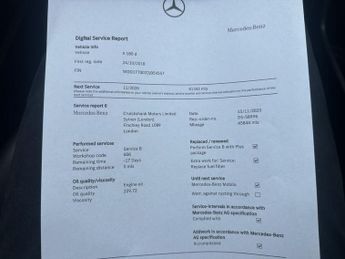 MERCEDES-BENZ A-CLASS 1.5 A180d Sport Hatchback 5dr Diesel 7G-DCT Euro 6 (s/s) (116 ps