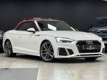 Audi A5 2.0 TFSI 40 S line Convertible 2dr Petrol S Tronic Euro 6 (s/s) 