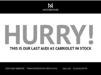 AUDI A5 CABRIOLET 2.0 TFSI 40 S line Convertible 2dr Petrol S Tronic Euro 6 (s/s) 