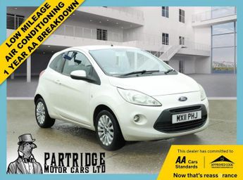 FORD KA 1.2 Zetec Hatchback 3dr Petrol Manual Euro 5 (s/s) (69 ps)