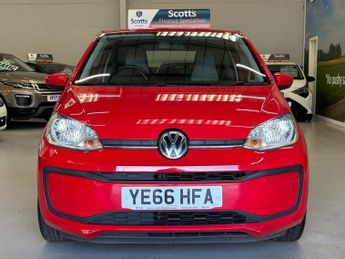VOLKSWAGEN UP! 1.0 Move up! Hatchback 3 Door Petrol Manual Red Euro 6 Low Tax