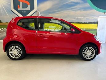 VOLKSWAGEN UP! 1.0 Move up! Hatchback 3 Door Petrol Manual Red Euro 6 Low Tax