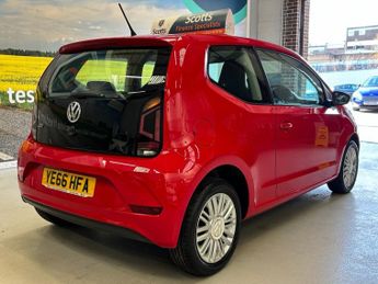 VOLKSWAGEN UP! 1.0 Move up! Hatchback 3 Door Petrol Manual Red Euro 6 Low Tax