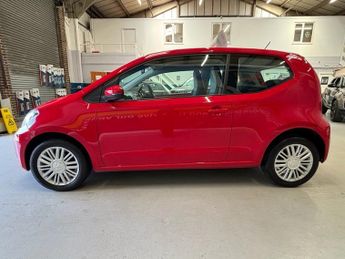 VOLKSWAGEN UP! 1.0 Move up! Hatchback 3 Door Petrol Manual Red Euro 6 Low Tax
