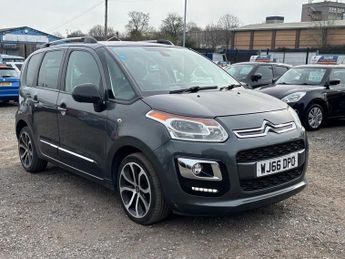 Citroen C3 Picasso 1.6 BlueHDi Platinum MPV 5 Door Diesel Manual Grey Euro 6 Low Ta