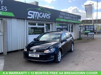 Volkswagen Golf TDi 2.0 TDI BlueMotion Tech GT Estate 5dr Diesel DSG Euro 6 (s/s) (1